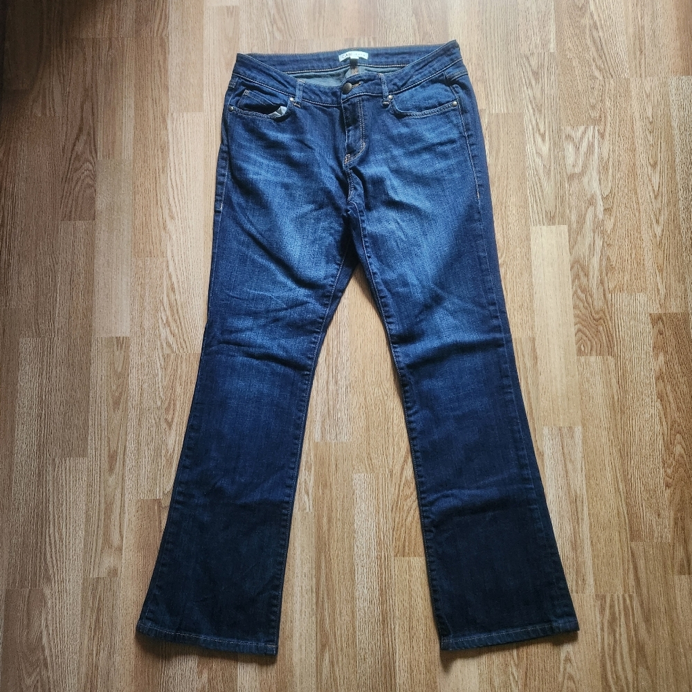 💥HP💥CAbi Blue Flare Wide Leg Jeans with Modern Flair